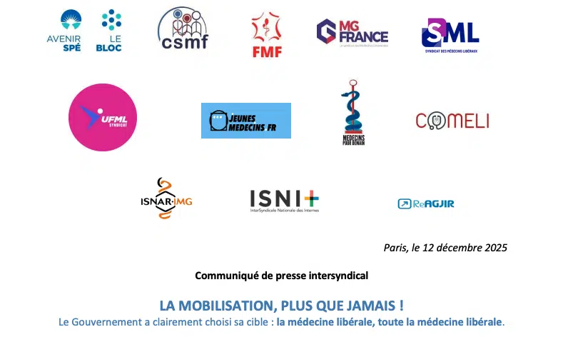 LA MOBILISATION, PLUS QUE JAMAIS ! Le Gouvernement a clairement choisi sa cible : la médecine libérale, toute la médecine libréale